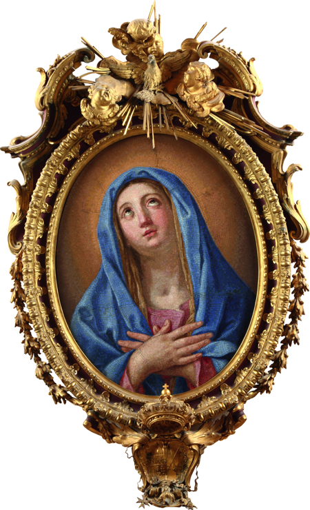 Imagen sobre: Virgen María