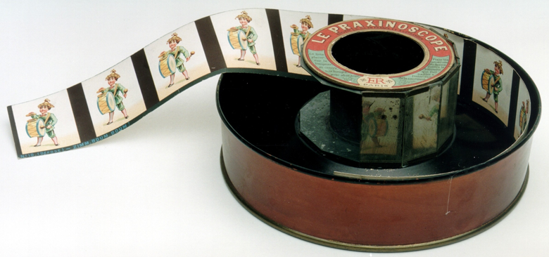 Imagen sobre: Praxinoscopio