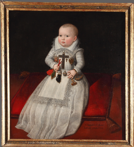 Image of: Retrato de Ana Mauricia de Austria