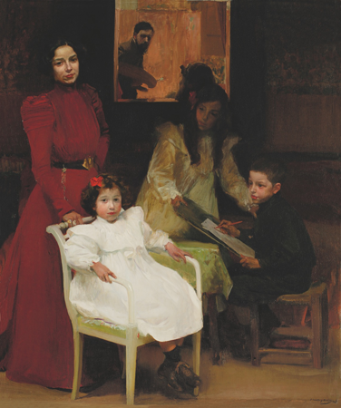 La familia, 1901, Museo de la Ciudad, Ayuntamiento de Valencia