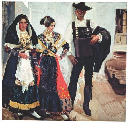 Tipos de Salamanca, 1912, Museo Sorolla