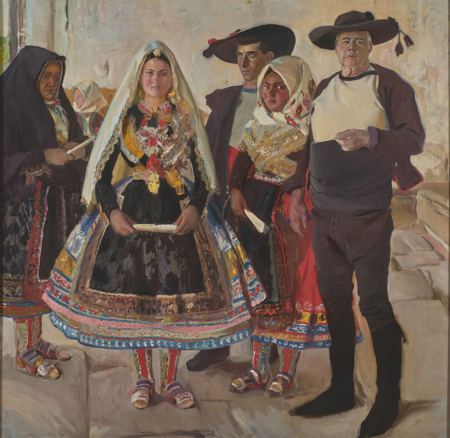 Tipos de Lagartera o Novia Lagarterana, 1912, Museo Sorolla, ©Joaquín Cortés