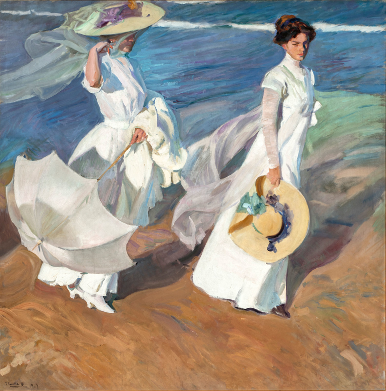 Imagen sobre: Paseo a la orilla del mar