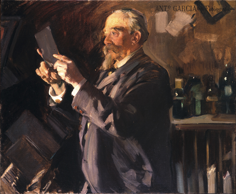 Imagen sobre: Antonio García en su laboratorio