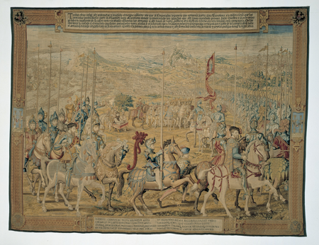 Imagen sobre: La revista de las tropas en Barcelona