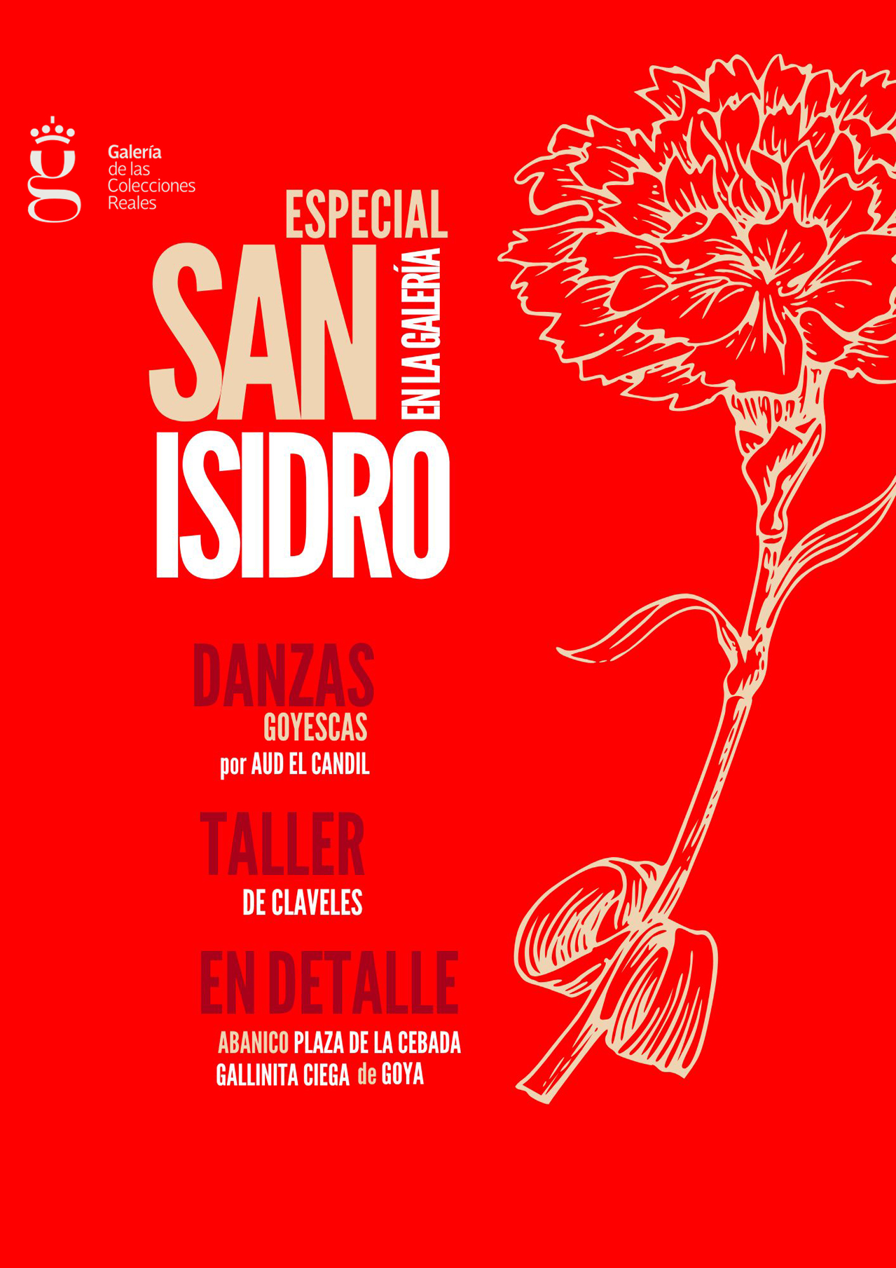 IMAGEN ESPECIAL SAN ISIDRO: danzas goyescas, taller de claveles y dos obras castizas EN DETALLE