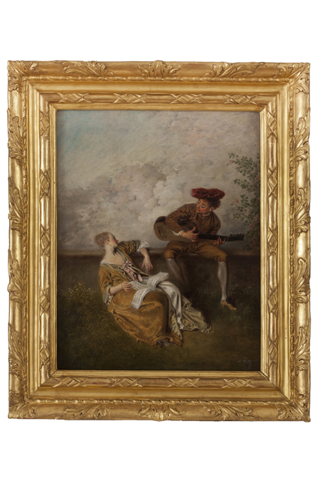 Imagen sobre: La lección de canto