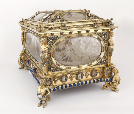 Imagen sobre: Arqueta de Isabel Clara Eugenia