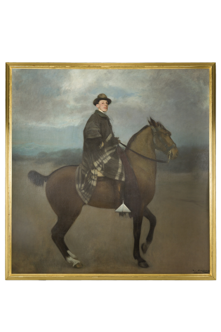 Alfonso XIII, rey de España, a caballo Imagen de: Alfonso XIII, rey de España, a caballo