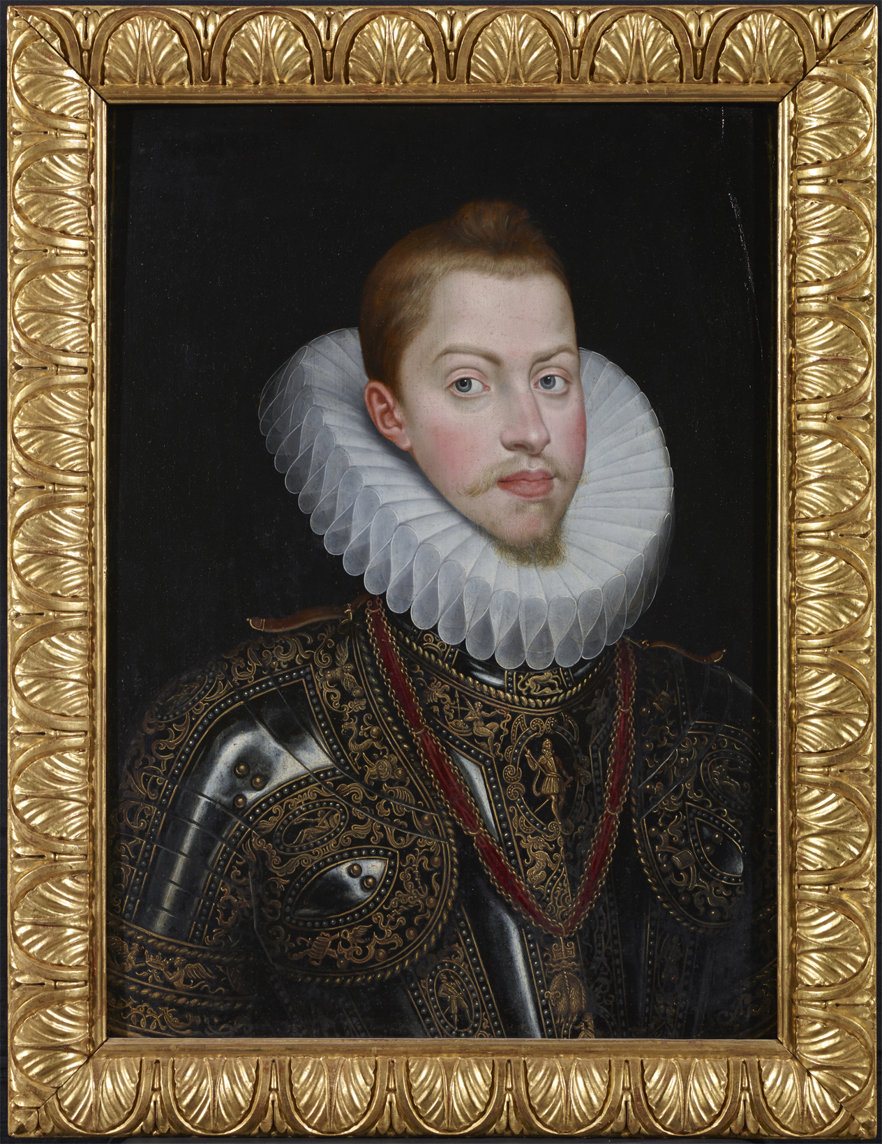 Retrato de Felipe III de busto y armado