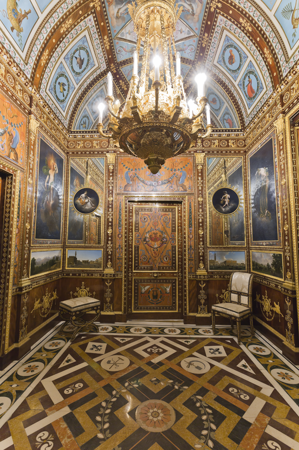 Gabinete de Platino de la Casa de El Labrador, Aranjuez, Patrimonio Nacional,  © Foto: Antonio Úbeda