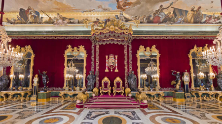 Salón del Trono, Palacio Real de Madrid, Patrimonio Nacional