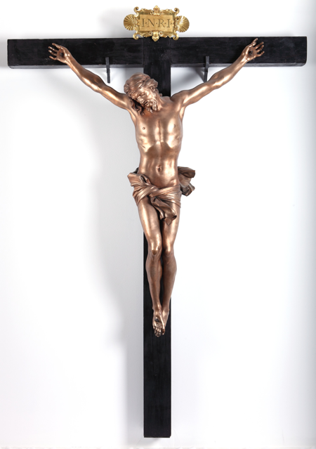Imagen sobre: Cristo crucificado