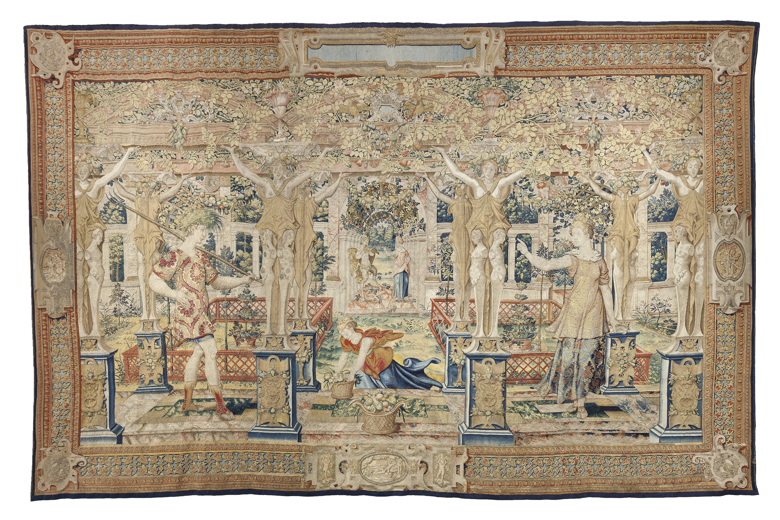 Vertumno transformado en agricultor