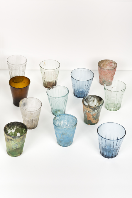 Imagen sobre: Vasos luminarias