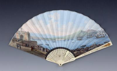 Vista de la bahía de Nápoles