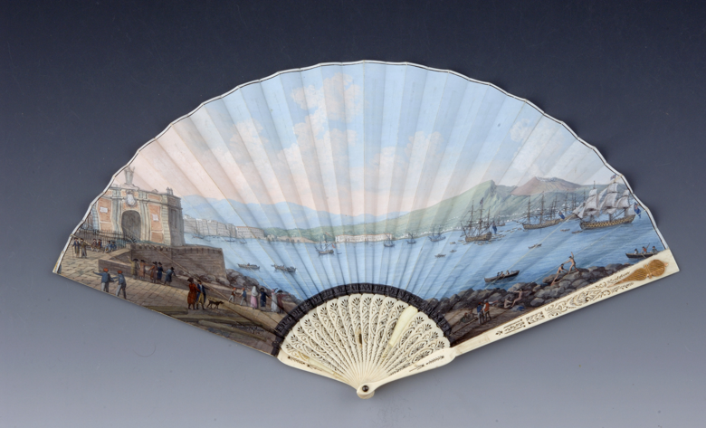 Vista de la bahía de Nápoles