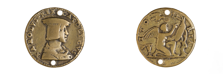 Victoria augurando un feliz reinado a Carlos I