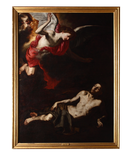 Imagen sobre: San Francisco de Asís en la zarza