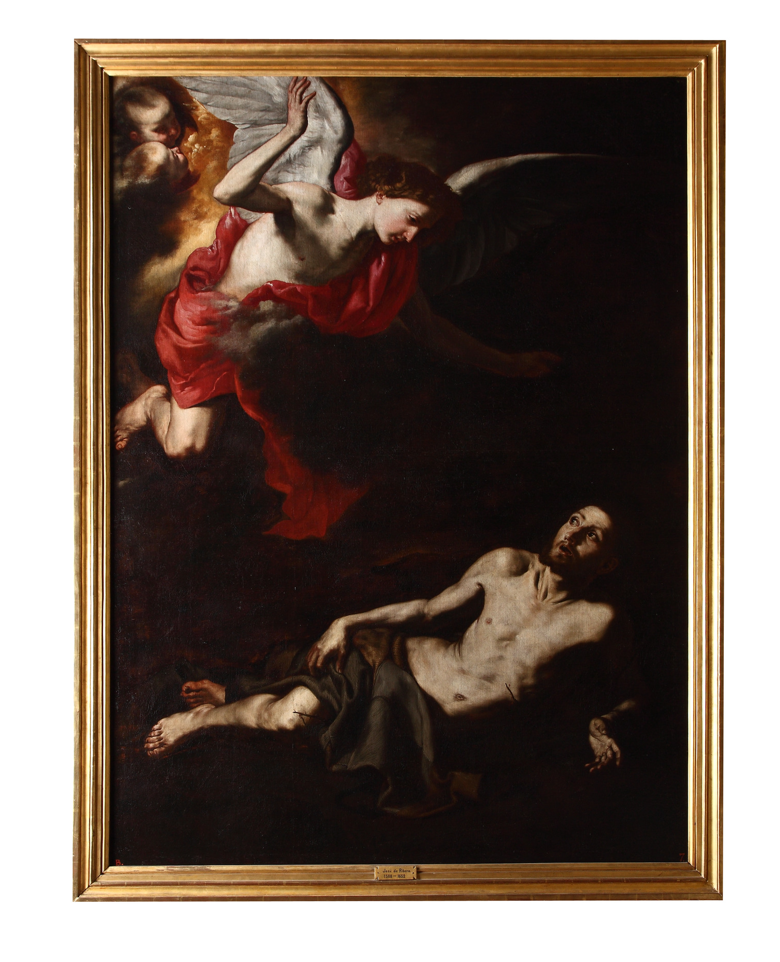 San Francisco de Asís en la zarza