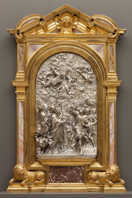 Imagen sobre: Encuentro de Atila y el papa León Magno a las puertas de Roma