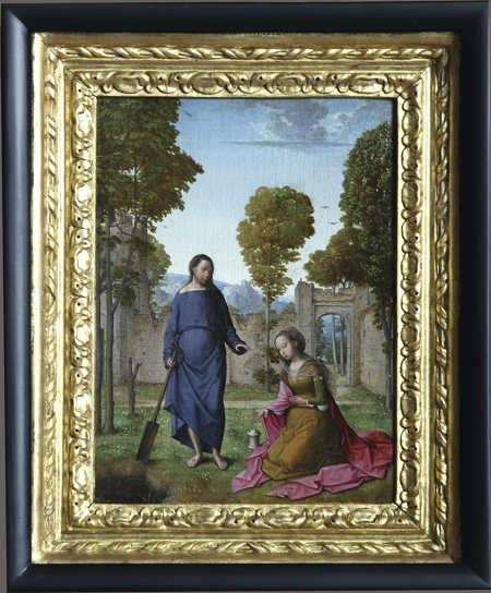 Imagen sobre: La aparición de Cristo a María Magdalena