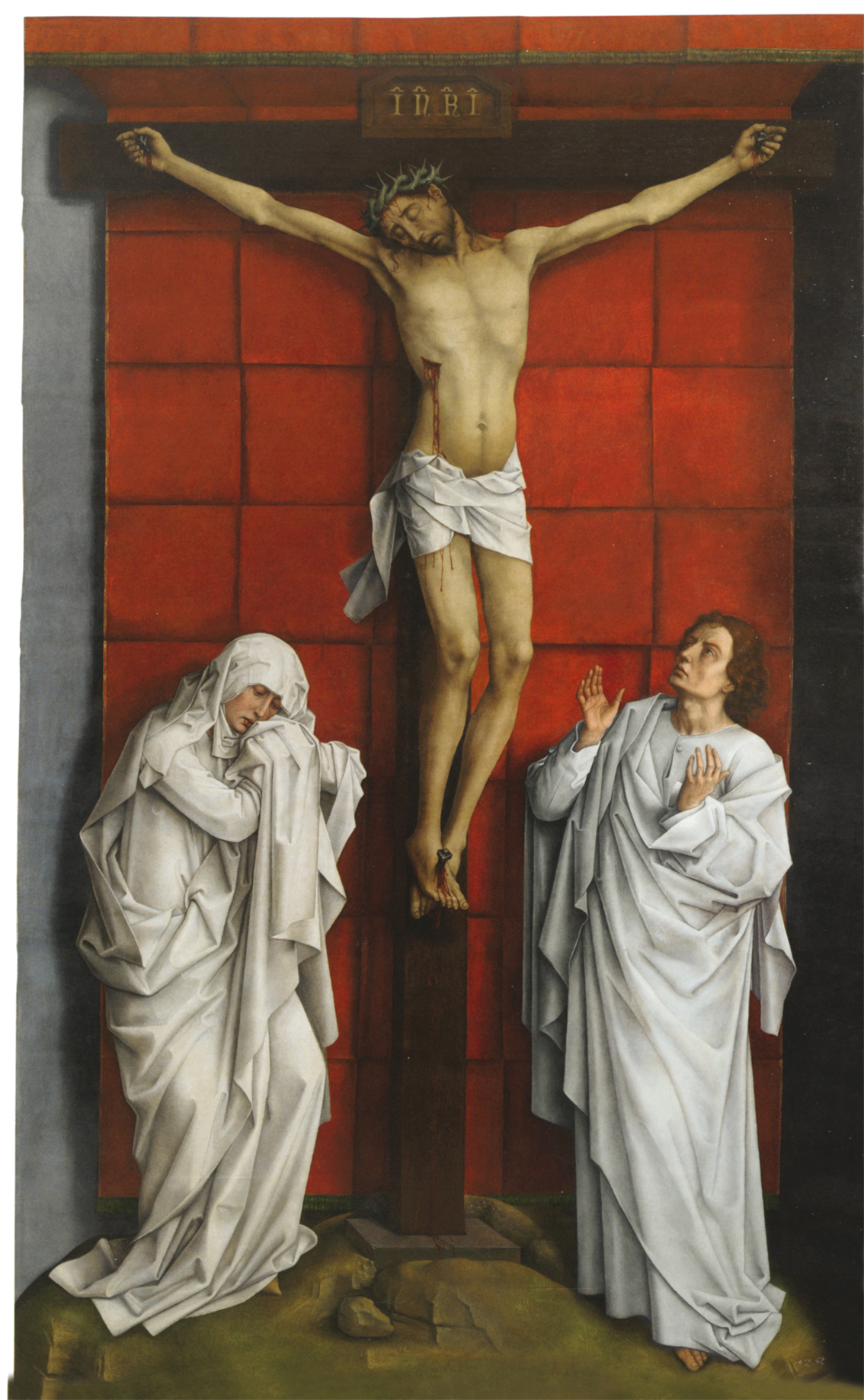 IMAGEN EL CALVARIO DE ROGIER VAN DER WEYDEN DE EL ESCORIAL Y SU DEVENIR HISTÓRICO