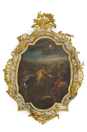 Escena histórica, anónimo italiano, 1700-1730, Nº Inv. 10012083, Patrimonio Nacional