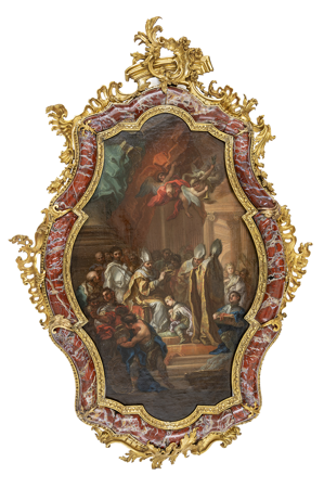 Escena histórica, anónimo italiano, 1700-1730, Nº Inv. 10090830, Patrimonio Nacional