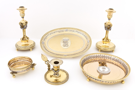 Juego de tocador de Isabel de Braganza