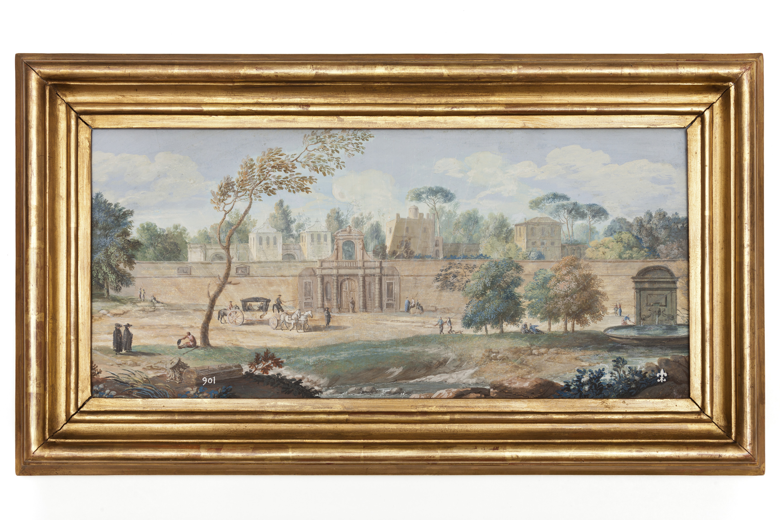 Huertos Farnesianos en el monte Palatino de Roma