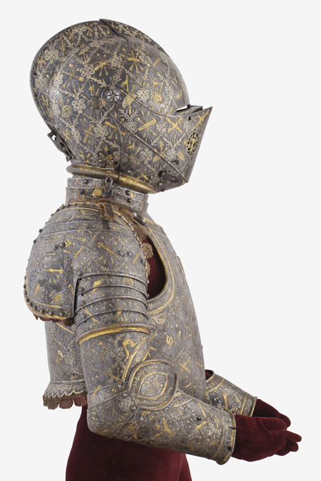 Armadura de parada de Felipe IV niño