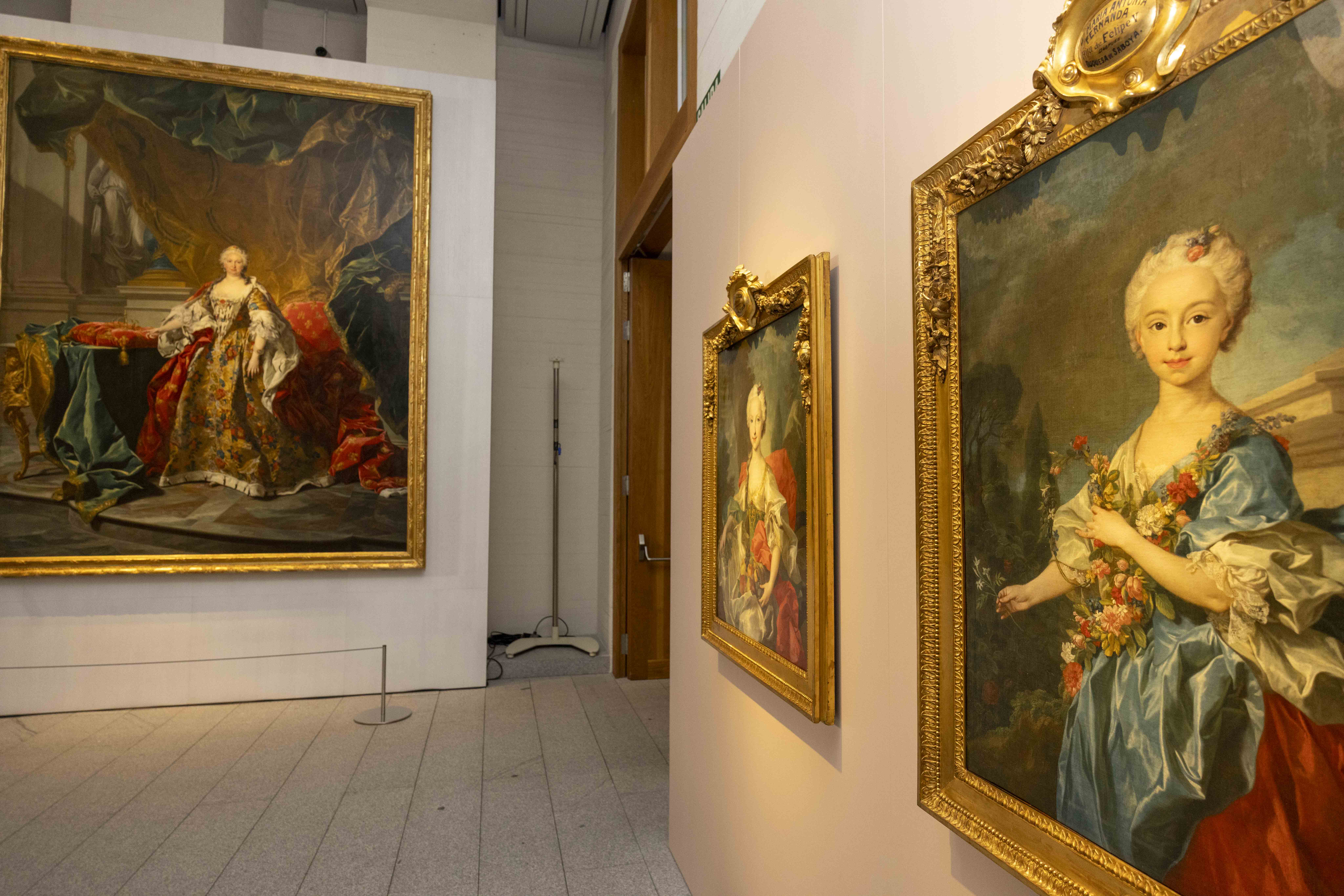 La Galería acoge su segunda 'obra invitada', la pareja de retratos de Van Loo de las infantas María Teresa y María Antonia Fernanda