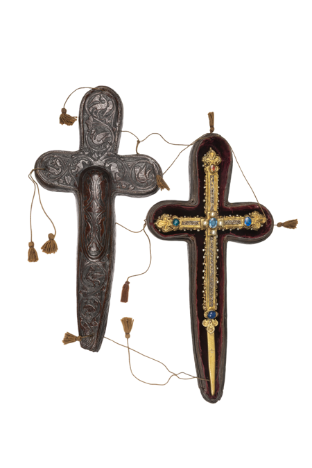 Imagen de: Cruz y estuche de las Navas de Tolosa