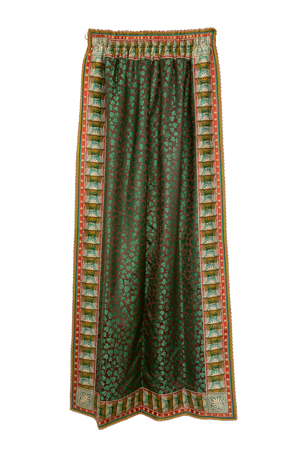 Curtain, Jean-Démosthène Dugourc and Manufactury of Camille Pernon, Lyon, 1800, inv. 10080542, Patrimonio Nacional. Photo: Francisco Jaén