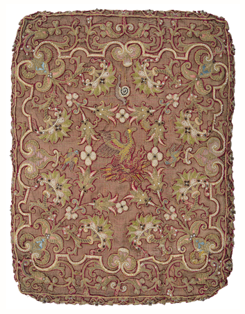 Scented cushion, second half of the sixteenth century, inv. 10082561, Patrimonio Nacional. Photo: Cuauhtli Gutiérrez