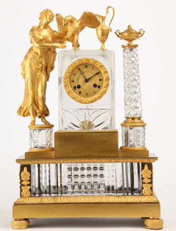 Reloj de sobremesa, primer cuarto del siglo XIX, inv. 10069310 Patrimonio Nacional