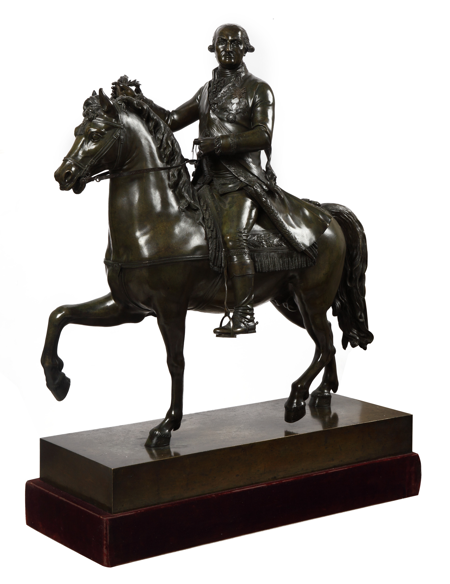 Imagen sobre: Carlos IV a caballo