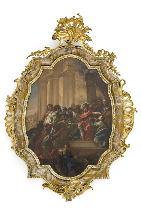 Escena histórica, anónimo italiano, 1700-1730, Nº Inv. 10012085, Patrimonio Nacional