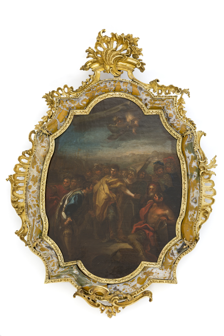 Escena histórica, anónimo italiano, 1700-1730, Nº Inv. 10012083, Patrimonio Nacional