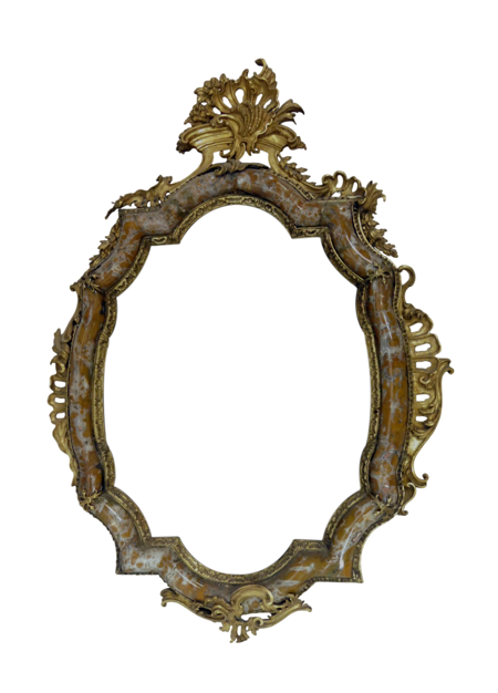 Marco, Nº Inv. 10245576, antes de la restauración, Patrimonio Nacional