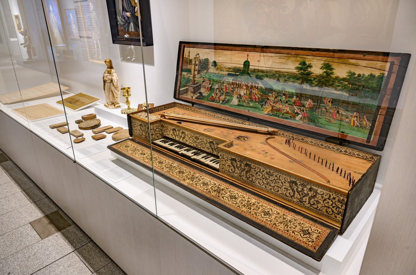 La Galería de las Colecciones Reales expone temporalmente el Virginal de Hans Bos de 1578