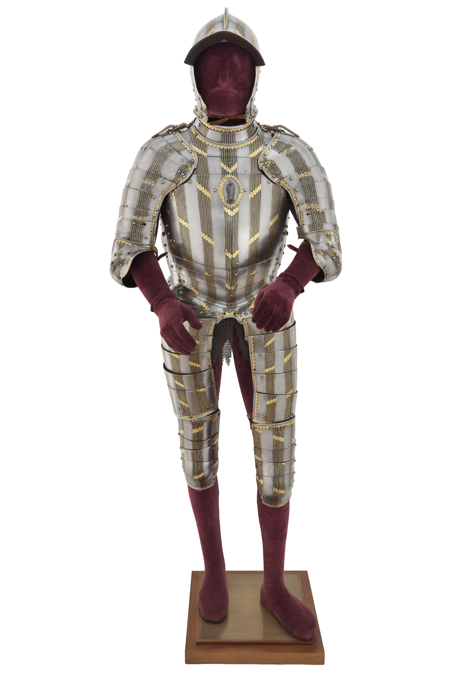 Imagen sobre: Armadura ecuestre