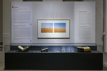 Instalación en sala de Puente de fierro, Villalar de los Comuneros, primavera de 1521. Villalar de los Comuneros, 1996, © Bleda y Rosa. Foto: © Javier Díez de Prado