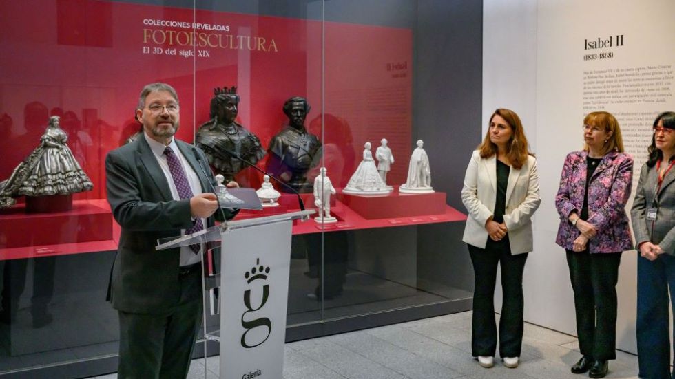 La Galería expone por primera vez una selección de la colección de fotoesculturas de Patrimonio Nacional