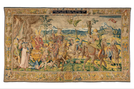 Avaricia, Pieter Coecke van Aelst, Bruselas, Brabante, h. 1545, Nº inv. 10004065, Patrimonio Nacional, Foto: Mario Sedeño