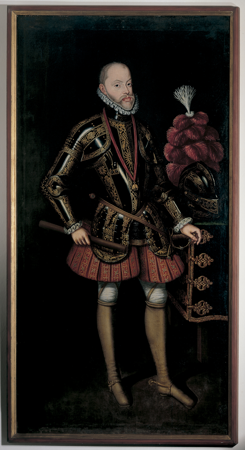 Felipe II, Taller de Bartolomé González, h. 1600-1630, Nº inv. 00620707, Patrimonio Nacional