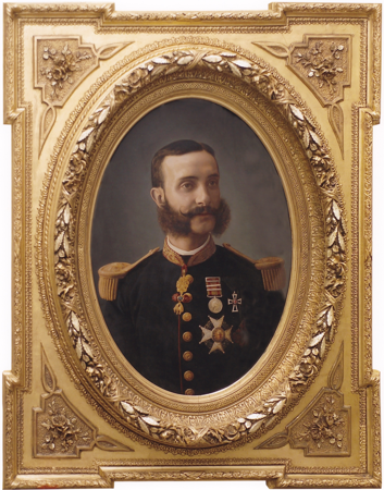 Retrato de Alfonso XII, Ramón Rosals, h. 1886, Nº inv. 10009624, Patrimonio Nacional