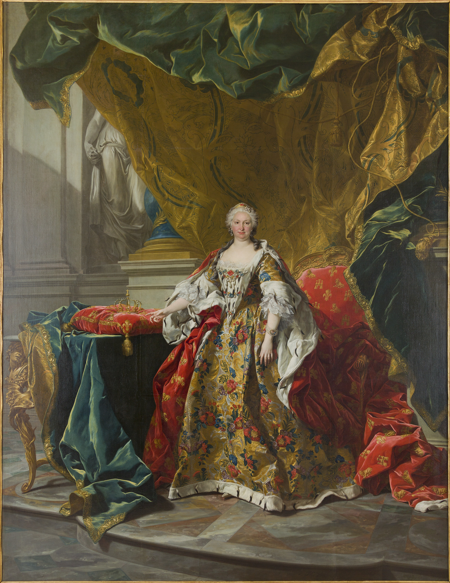 Imagen sobre: Retrato de Isabel Farnesio