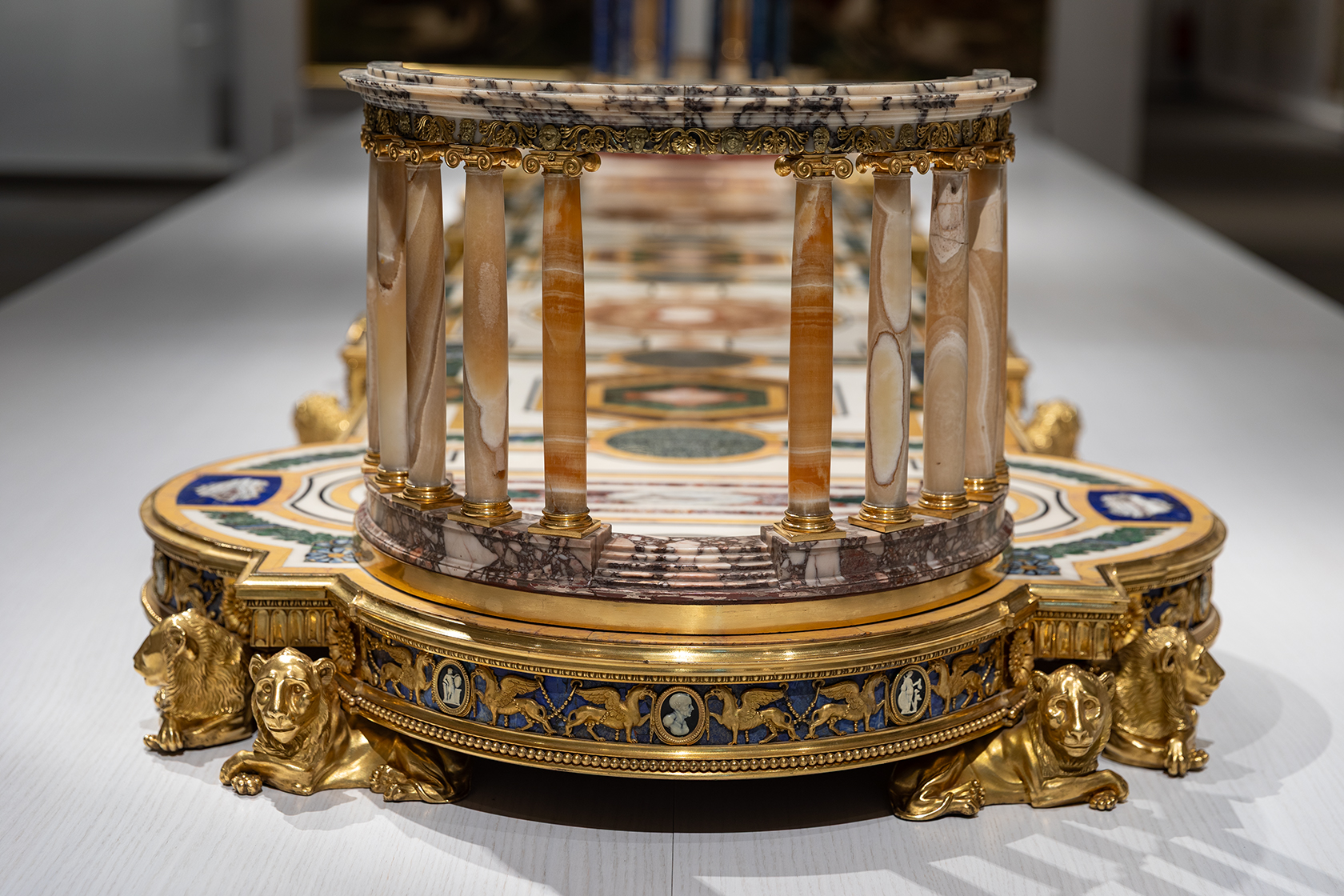 IMAGEN El dessert de Luigi Valadier en la Galería de las Colecciones Reales